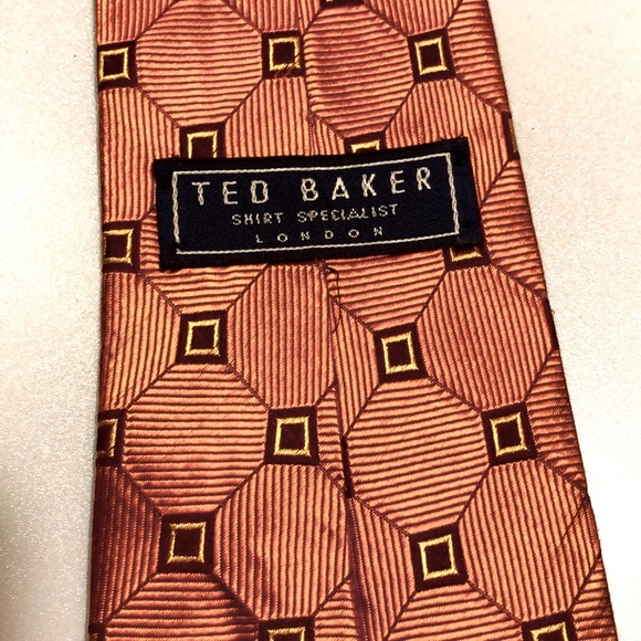 Ted Baker of London Tie/ Orange - Picture 2 of 7